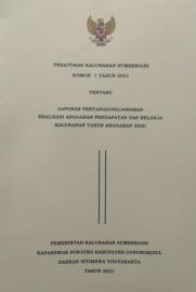 PERATURAN KALURAHAN SUMBERGIRI NO 1 TAHUN 2021 TENTANG LPJ 2020